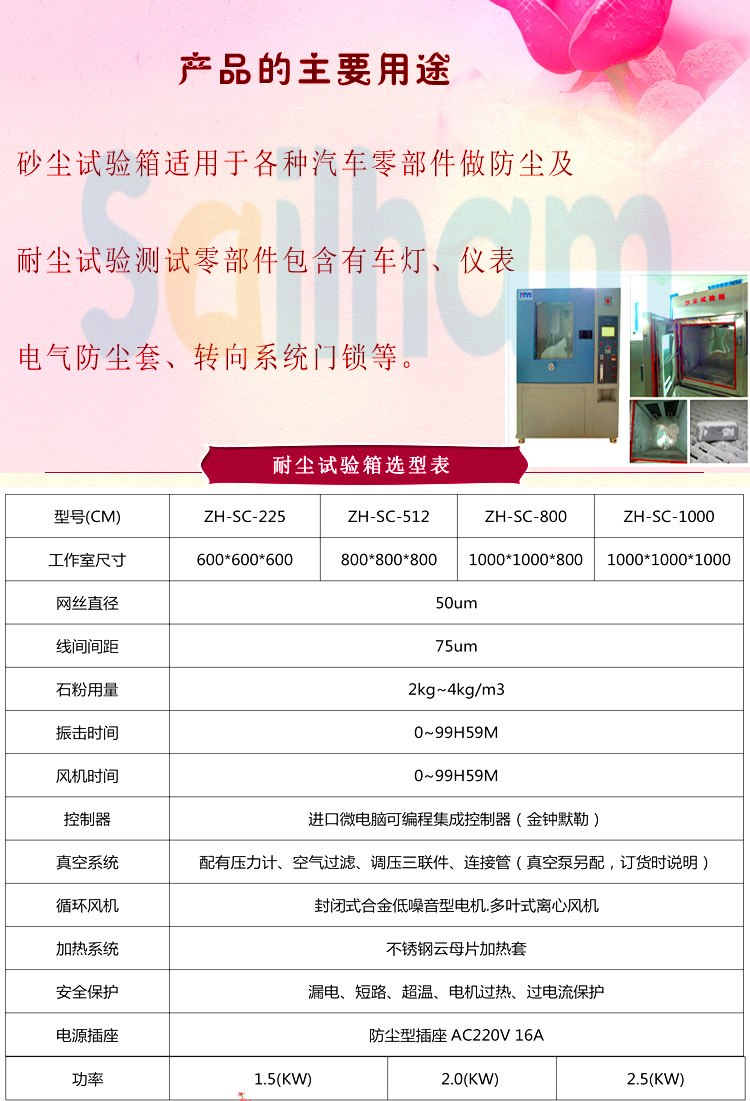 車燈專用粉塵草莓视频深夜福利選型表介紹